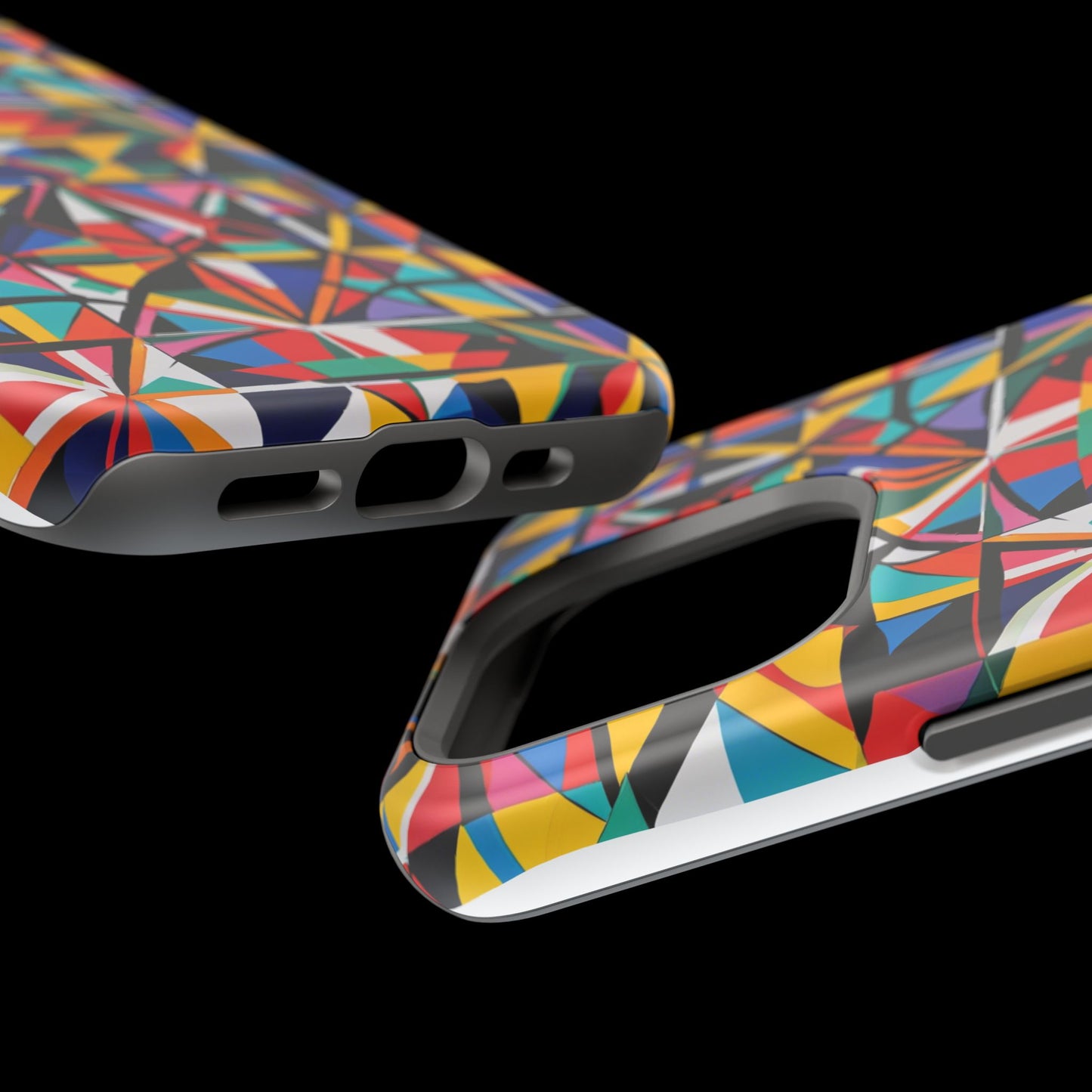 Abstract Art Magnetic Tough Cases