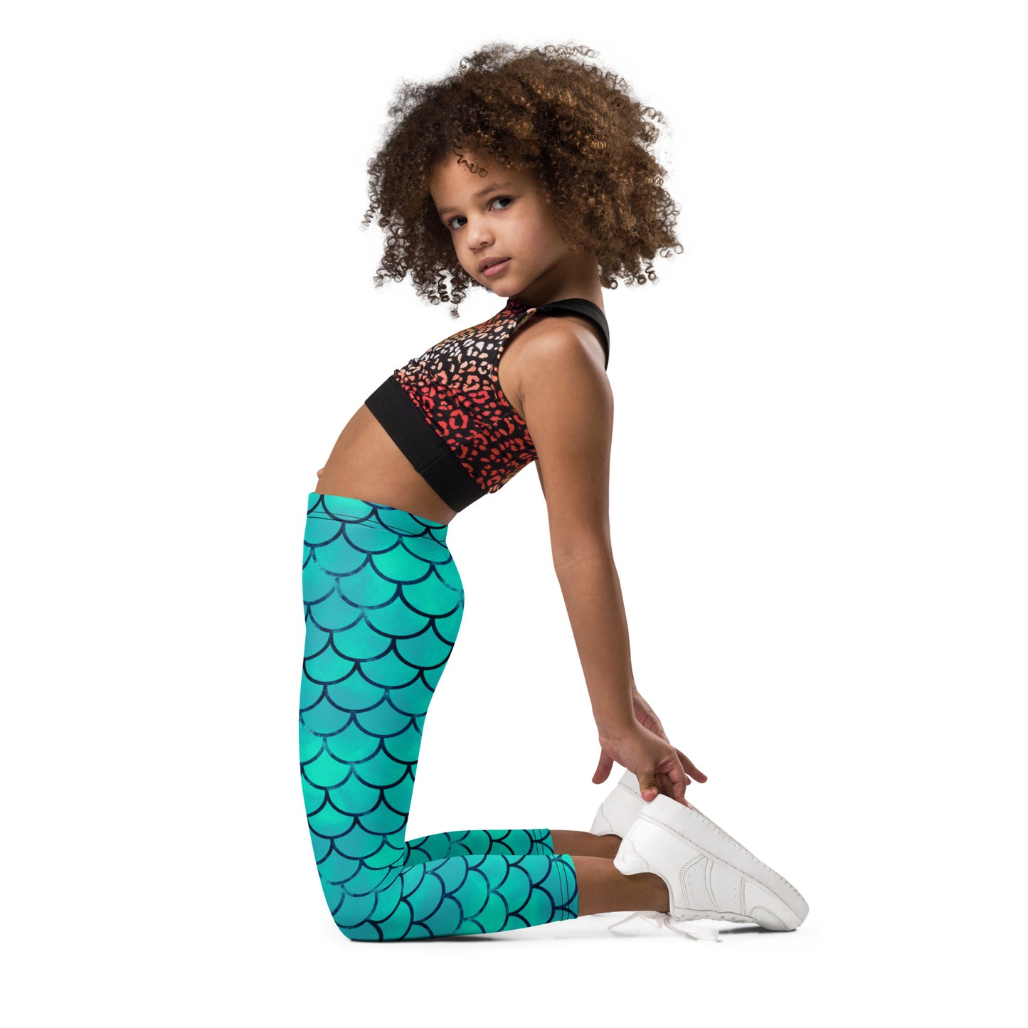 Mermaid print Kid's Leggings