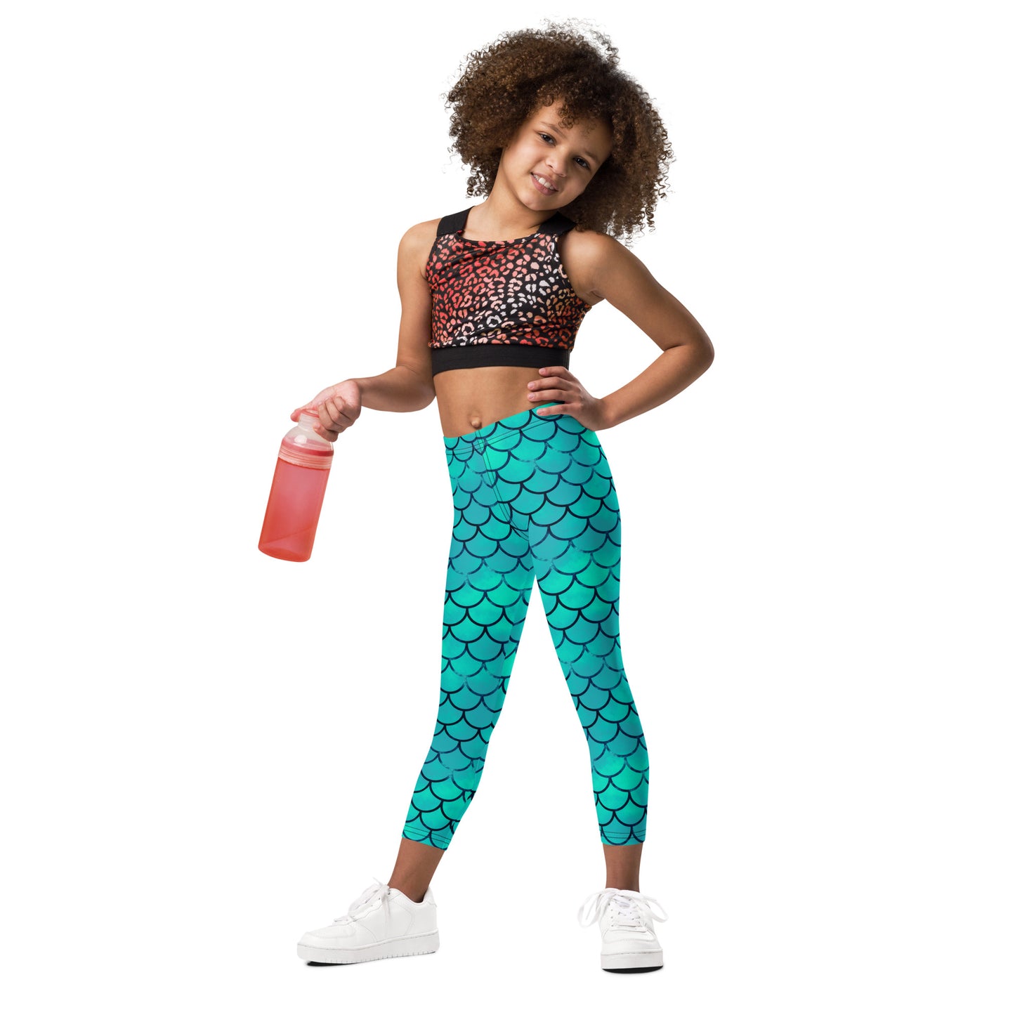 Mermaid print Kid's Leggings